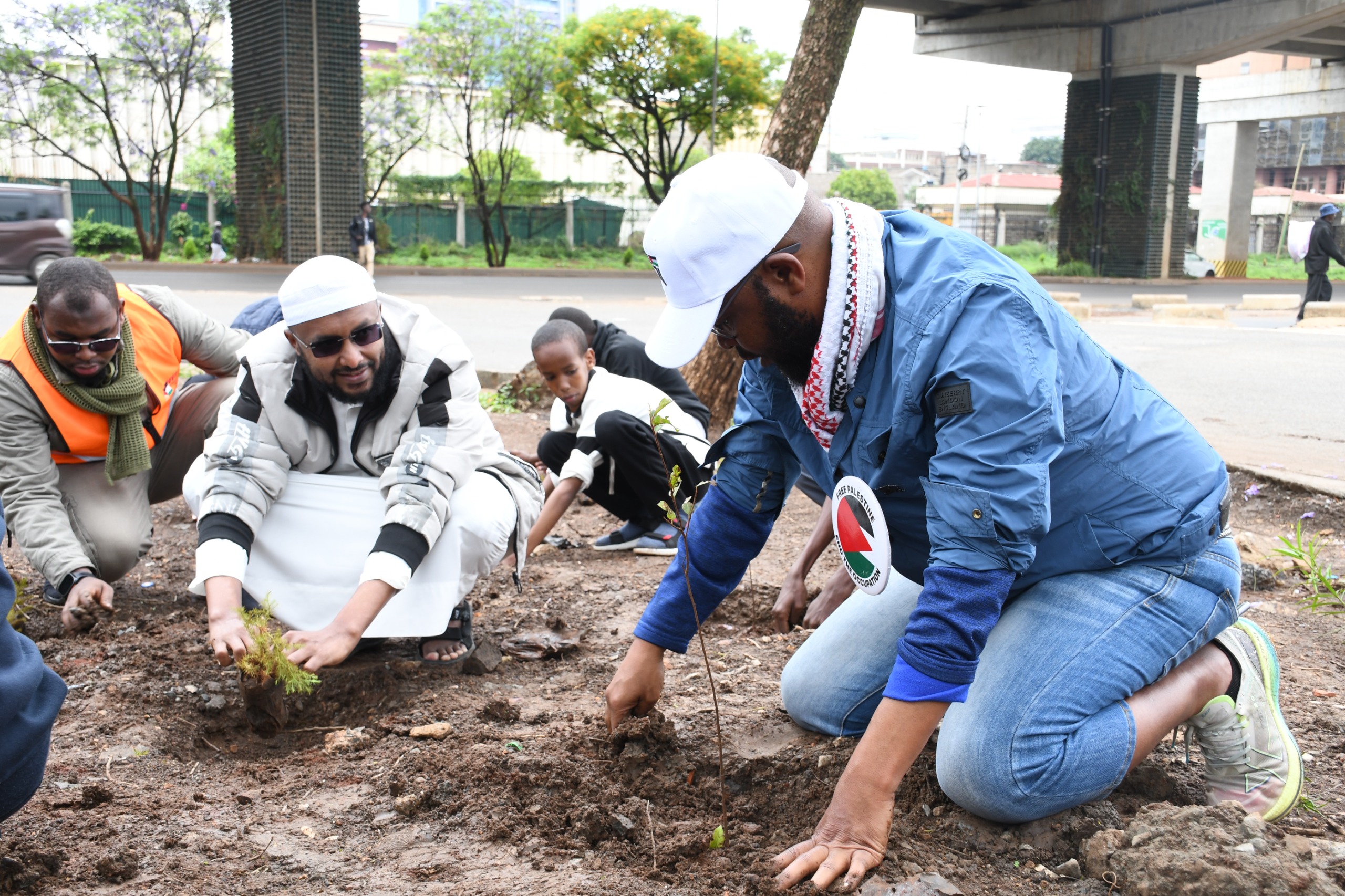 10,000 trees planted at Uhuru and Central Parks in memory of victims of genocide