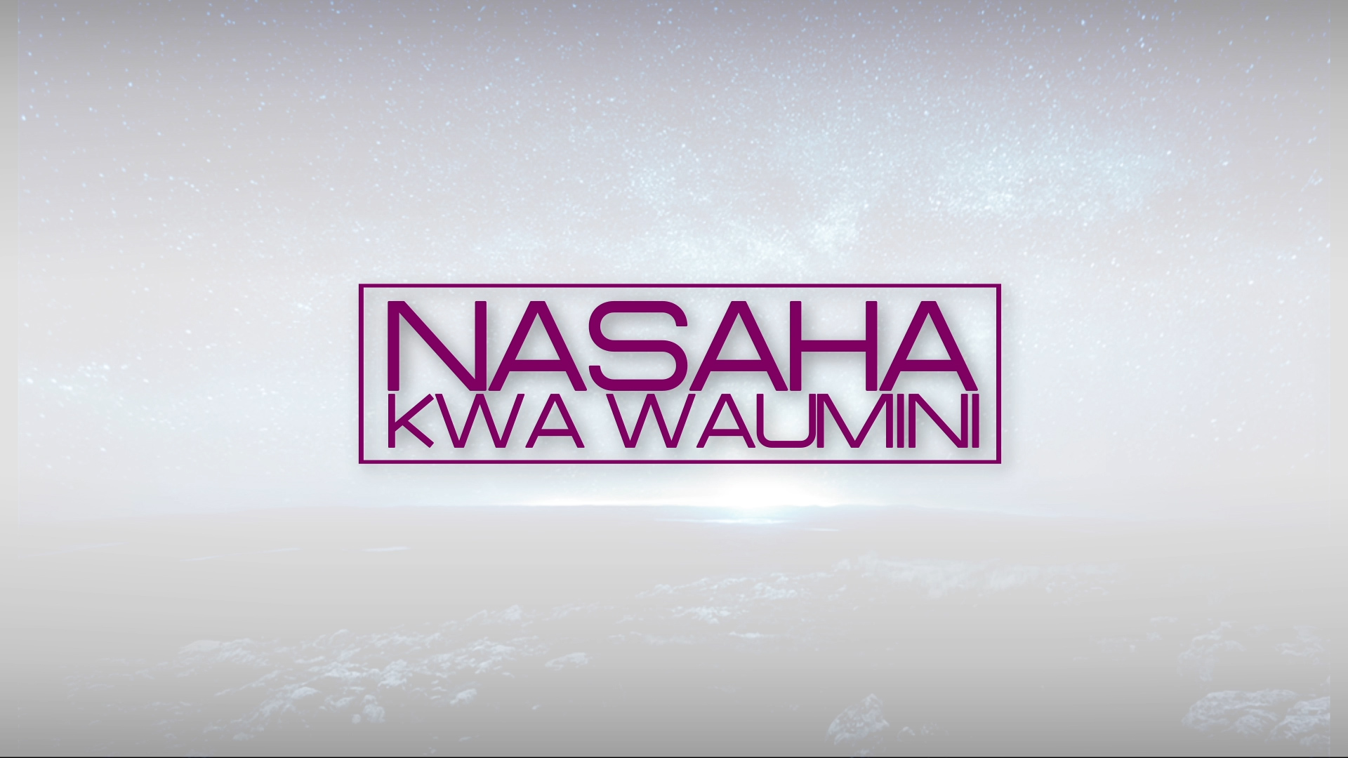 NASAHA KWA WAUMINI